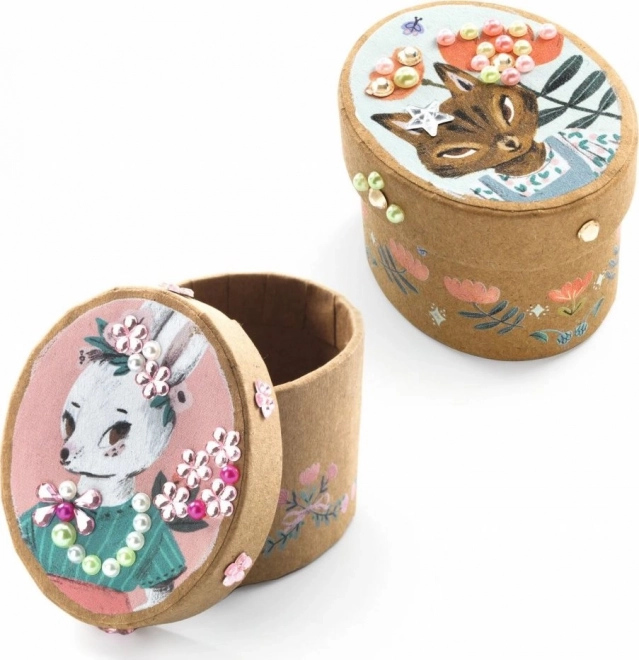 Djeco DIY Mini Jewelry Boxes