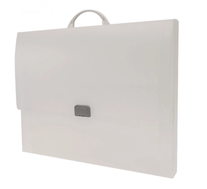 Aktenkoffer Opaline Frosty transparent für Dokumente im Format A3