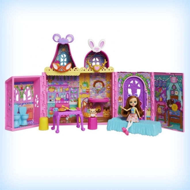 Enchantimals Vriendschapshuis poppenhuis met meubels en accessoires