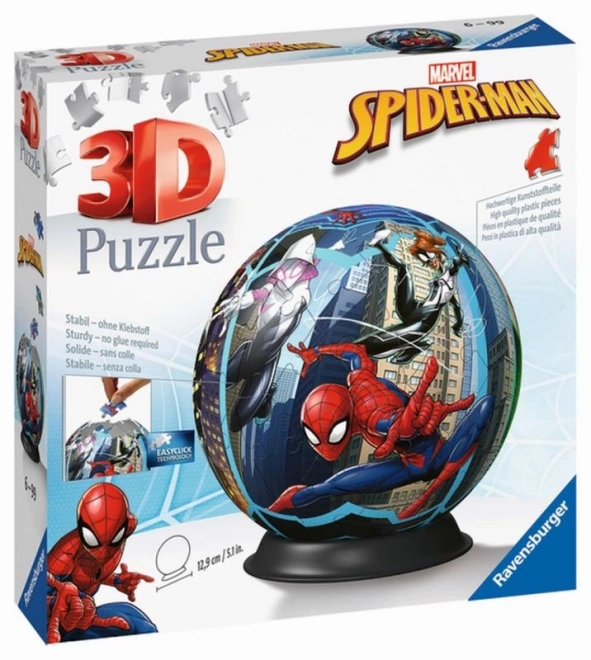 Puzzel-Bal Spiderman 72 stukken