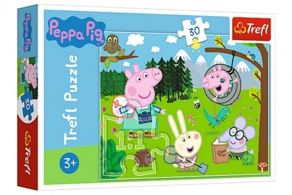 Puzzle Trefl Peppa Pig Waldabenteuer 30 Teile