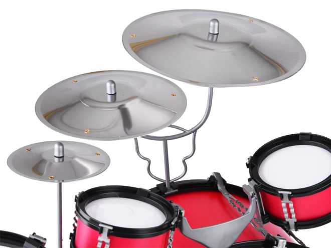 Kinder drumstel Big Band met drum en bekkens