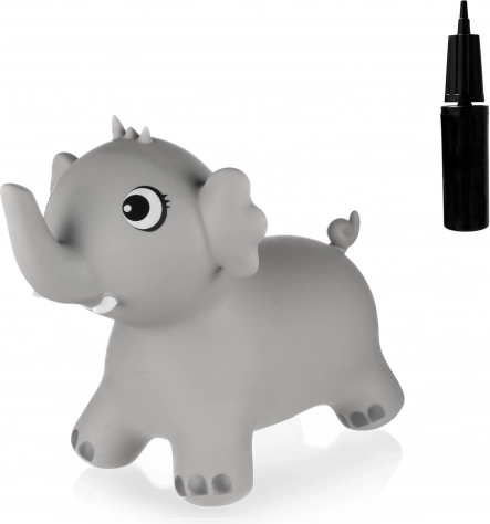 Aufblasbares Hüpfspielzeug Elefant SKIPPY mit Pumpe
