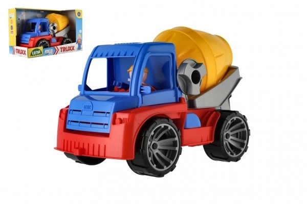 Kleurige speelgoedauto - cementmixer 29 cm