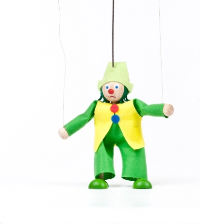 Gerlich Holzmarionette Wassermann Cvachtal 12 cm