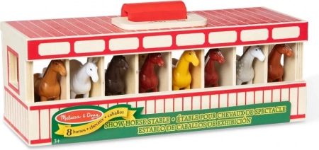 8 chevaux inclus – prêts à jouer