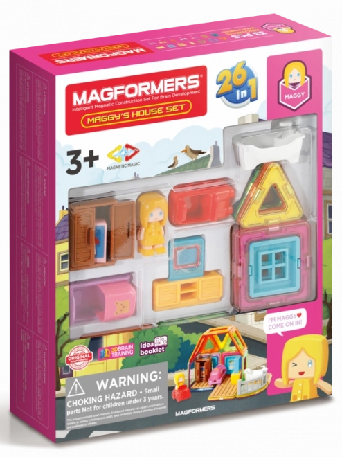 MAGFORMERS MINI Maison de Magda 33 pièces