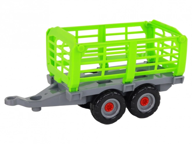 Tractor DIY met aanhanger Landbouwmachine Schroevendraaier