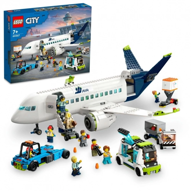 Lego Stad passagiersvliegtuig