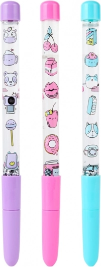 Balpen met waterglitters voor kinderen