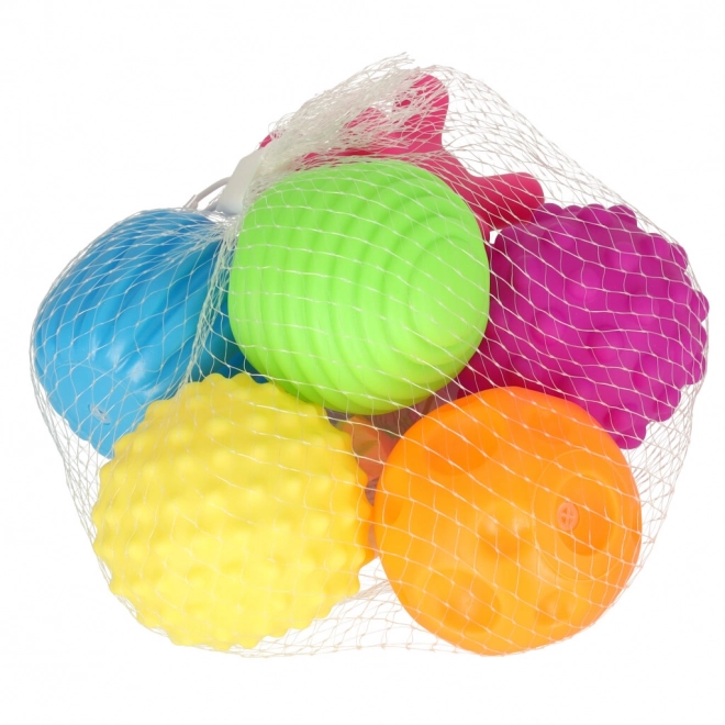 Zachte sensorische ballen 6 stuks
