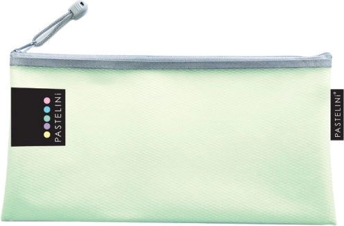 PASTELINI green envelope with zip format DL