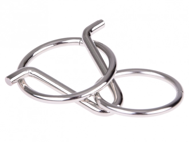 Metalen puzzel logische puzzel 9 stukken