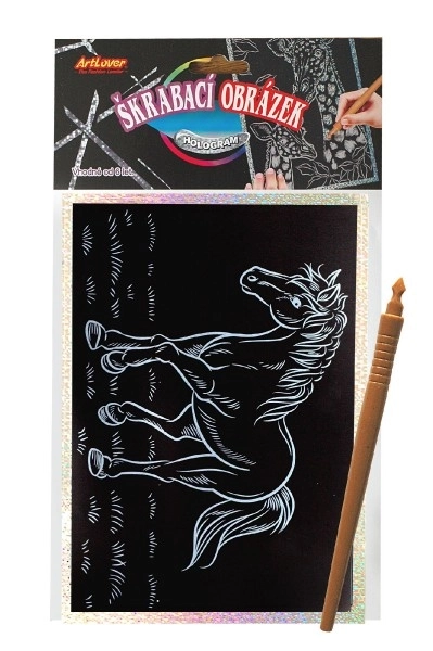 Holografisch Krabbelplaatje Auto