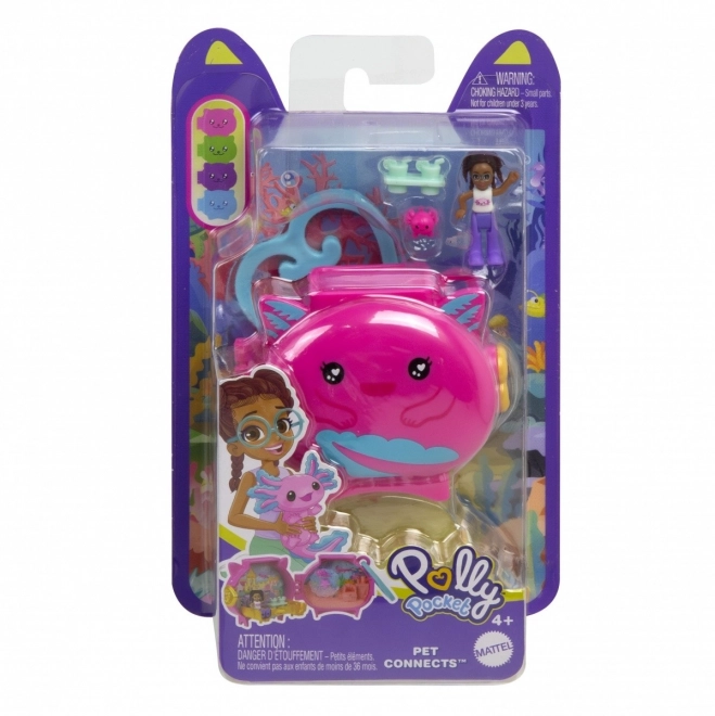 Polly Pocket Axolotl Figure Set