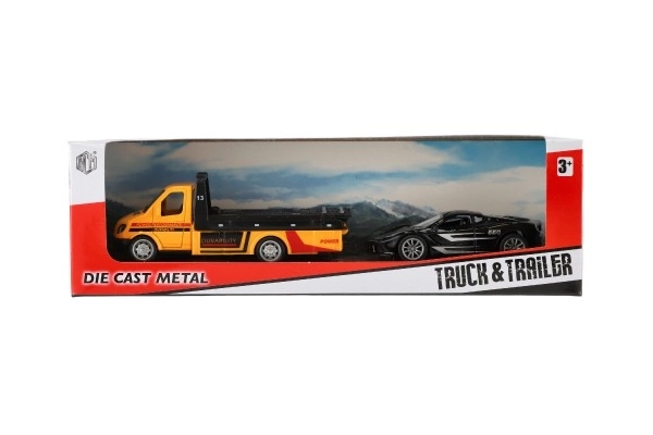 Takelwagen op traagheidsmotor 11 cm