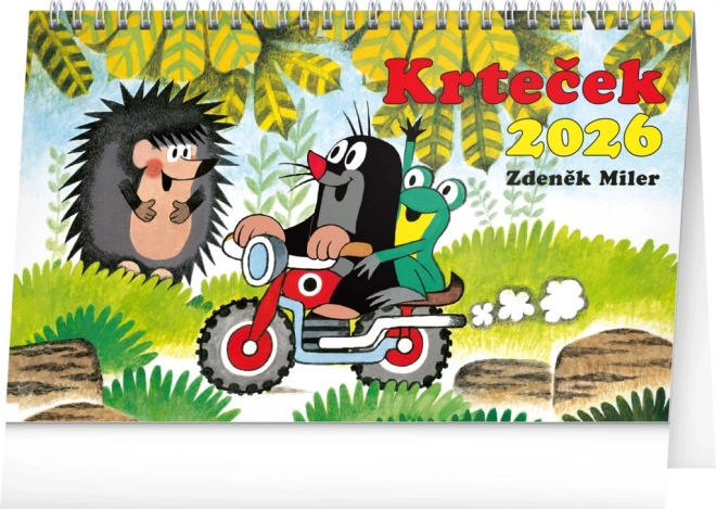 Desk Calendar Krteček 2026