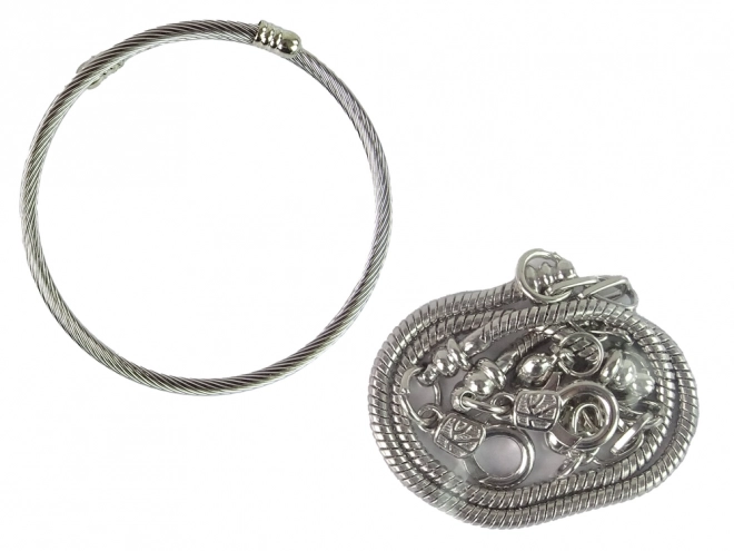 Jewelry Making Set with Beads and Bracelets