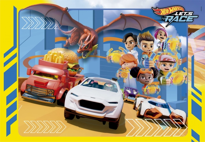 Puzzel Clementoni Hot Wheels 30 stukjes