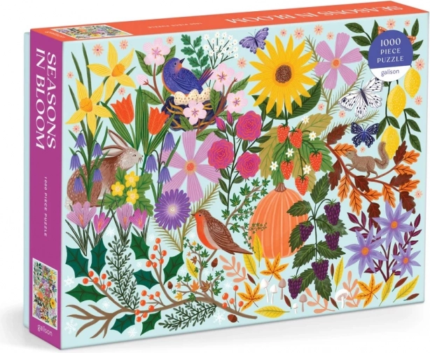 Puzzle Saisons en fleurs 1000 pièces
