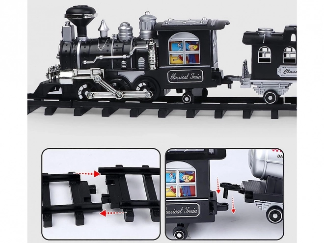 RC0612 Treinlocomotief met wagons op afstandsbediening