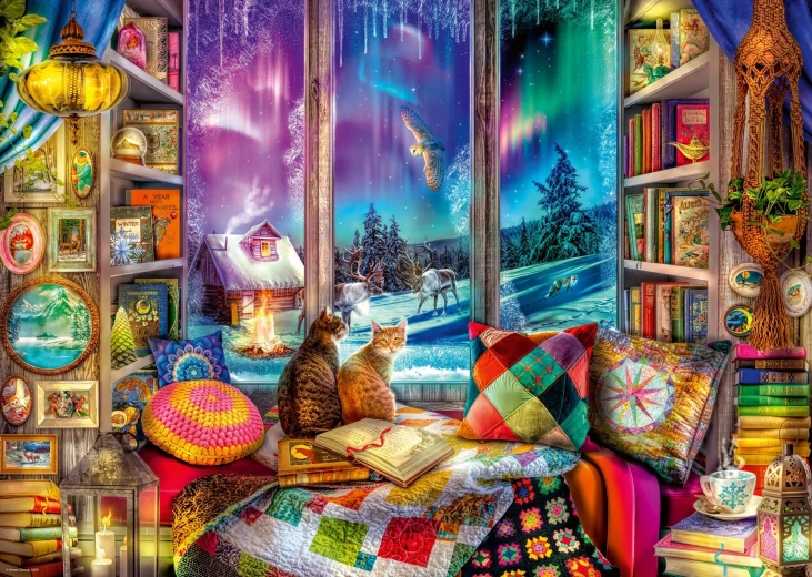 Ravensburger puzzle Escape to the Magical World 1000 pieces