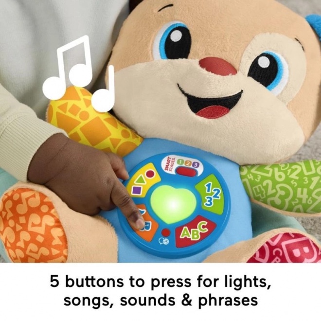 FISHER-PRICE Laugh & Learn Smart Stages Puppy – interactive multilingual plush toy