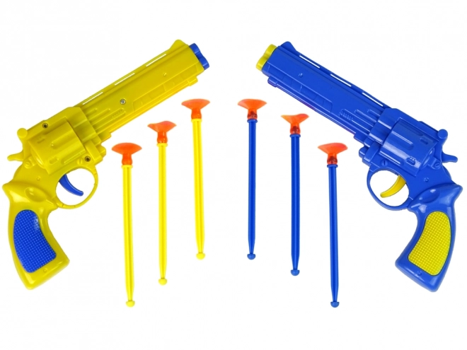 Schietset Boog Schild op standaard 134 cm Koker Pistool