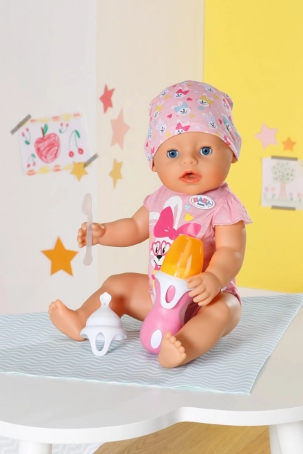 Interactieve fles en lepel voor poppen BABY Born