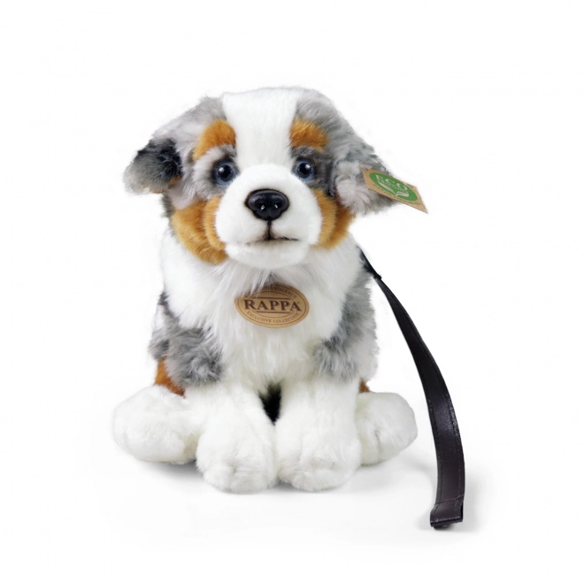 Chien en peluche Berger Australien Éco-Responsable assis 27 cm