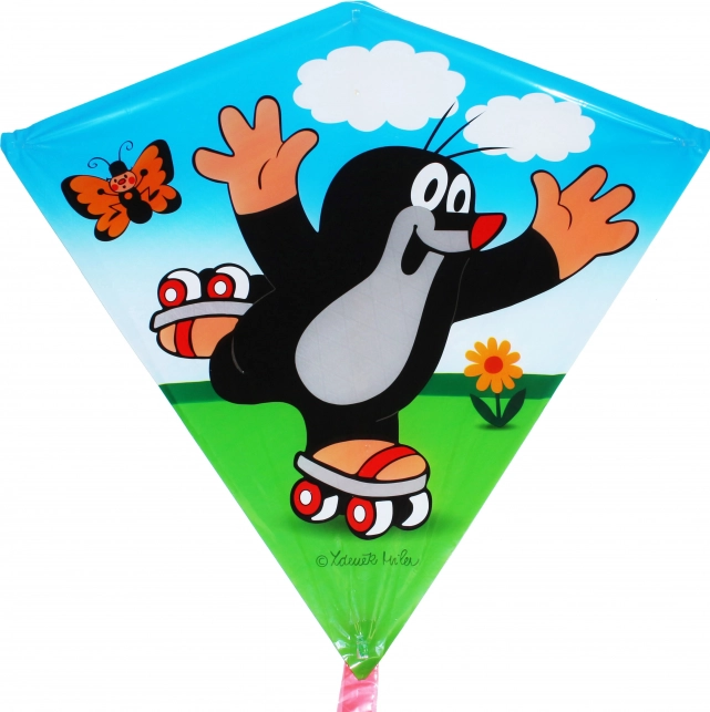 Cerf-volant TEDDIES – KRTEK en patins 68 × 73 cm