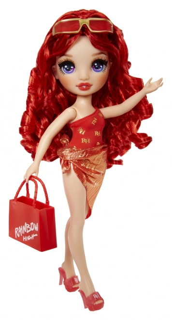 Rainbow High stylische Schwimmpuppe Ruby Red