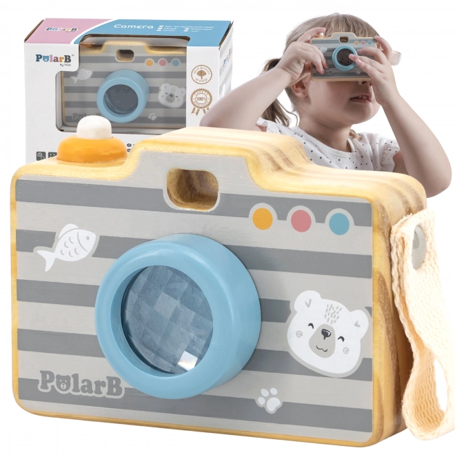 Houten camera