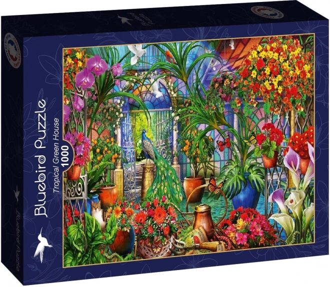 Puzzle Tropical Greenhouse 1000 Pieces