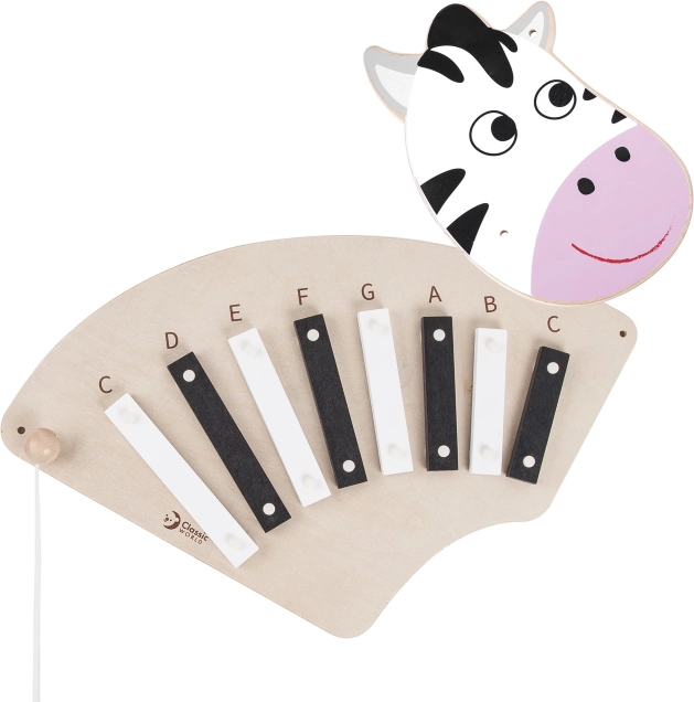 tableau musical mural zèbre CLASSIC WORLD