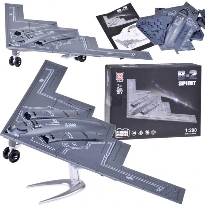 Model van de legendarische bommenwerper B-2 Spirit