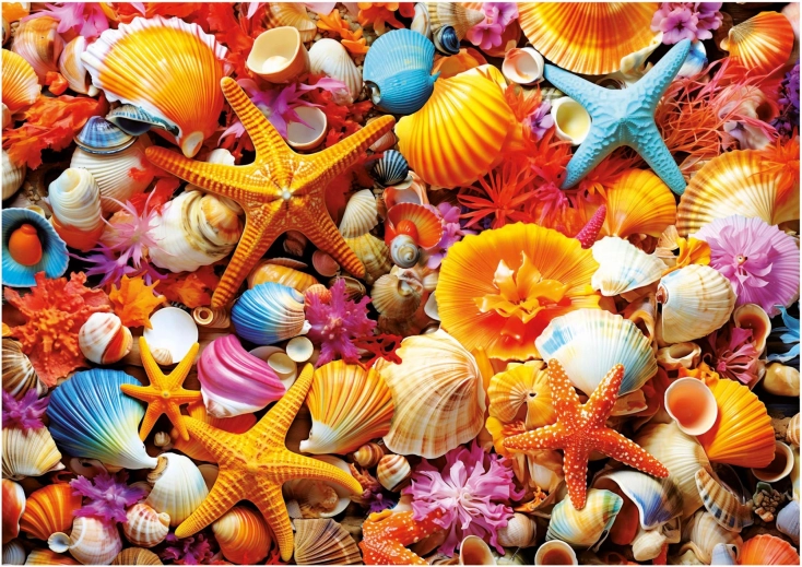 Puzzle Schelpen 1000 stukjes EDUCA