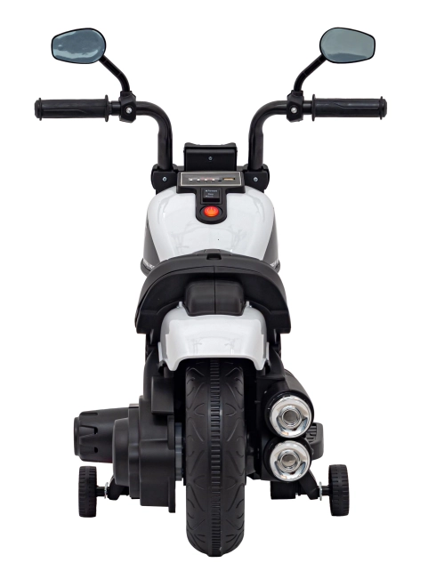Motorrad Chopper FASTER – Weiß