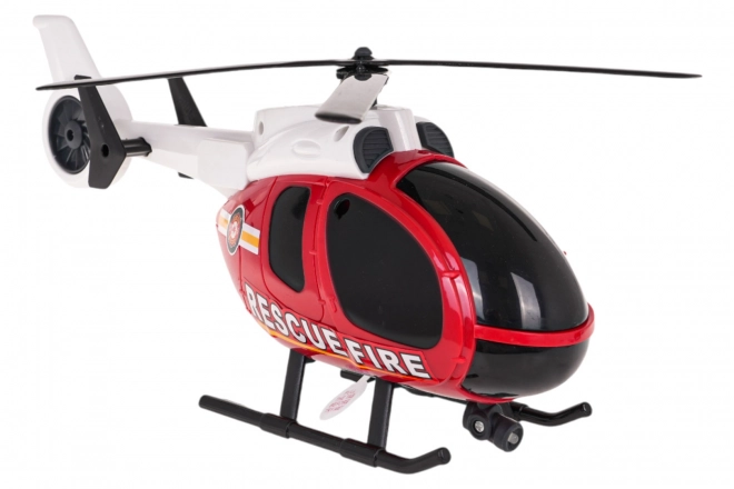 Set helikopter + brandweerauto
