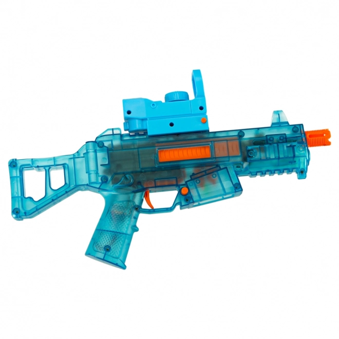 Elektrische waterpistool blauw 350 ml voor kinderen