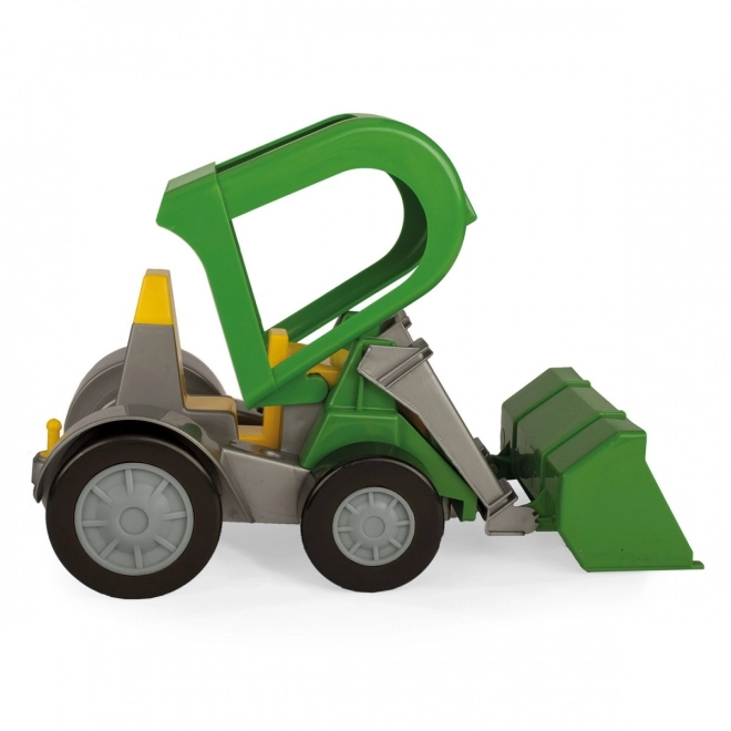 Tractor with Loader and Trailer Wader