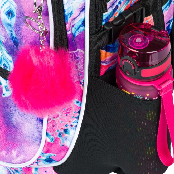Schulrucksack Core mit Traumfänger Motiv