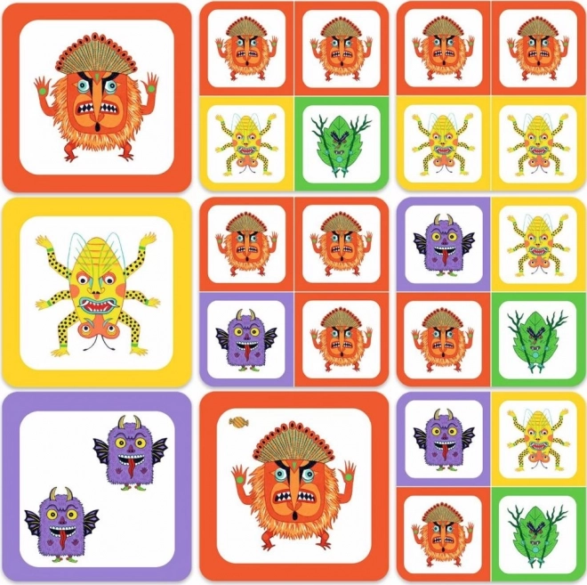 Jeu de cartes DJECO Monstrio