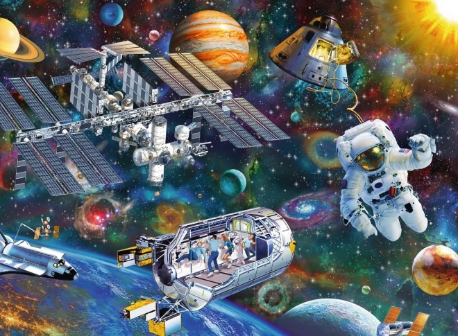 Ravensburger puzzel ruimtelijk onderzoek XXL, 200 stukjes