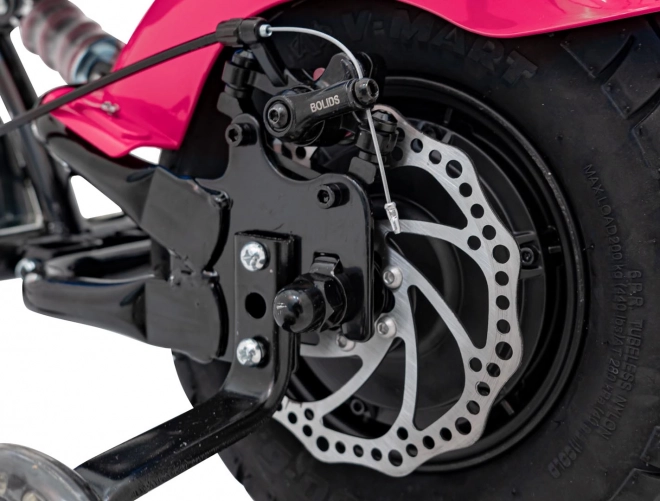 Kinder motorfiets Chopper Warrior roze
