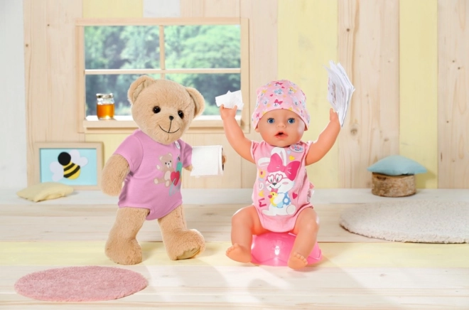 Beertje BABY born, roze kleding