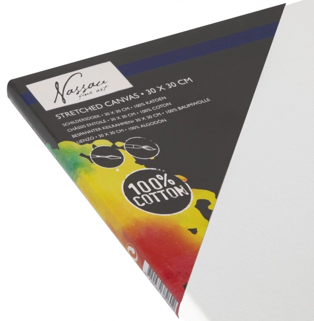 Schildercanvas 30x30 100% katoen