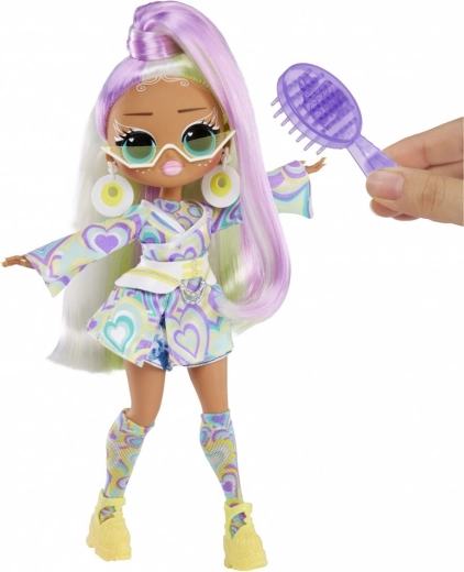 Lang haar om te kammen en stylen