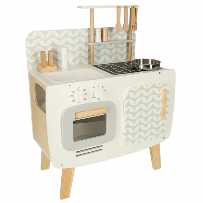 Houten kinderkeuken Lulilo retro
