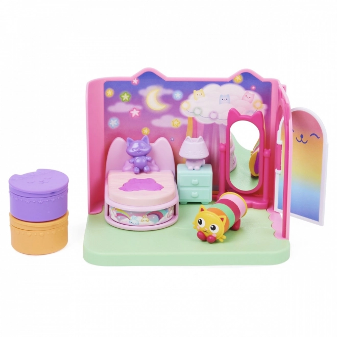 Set de figurines Maison de Gabi les chambres magiques – Chambre à coucher